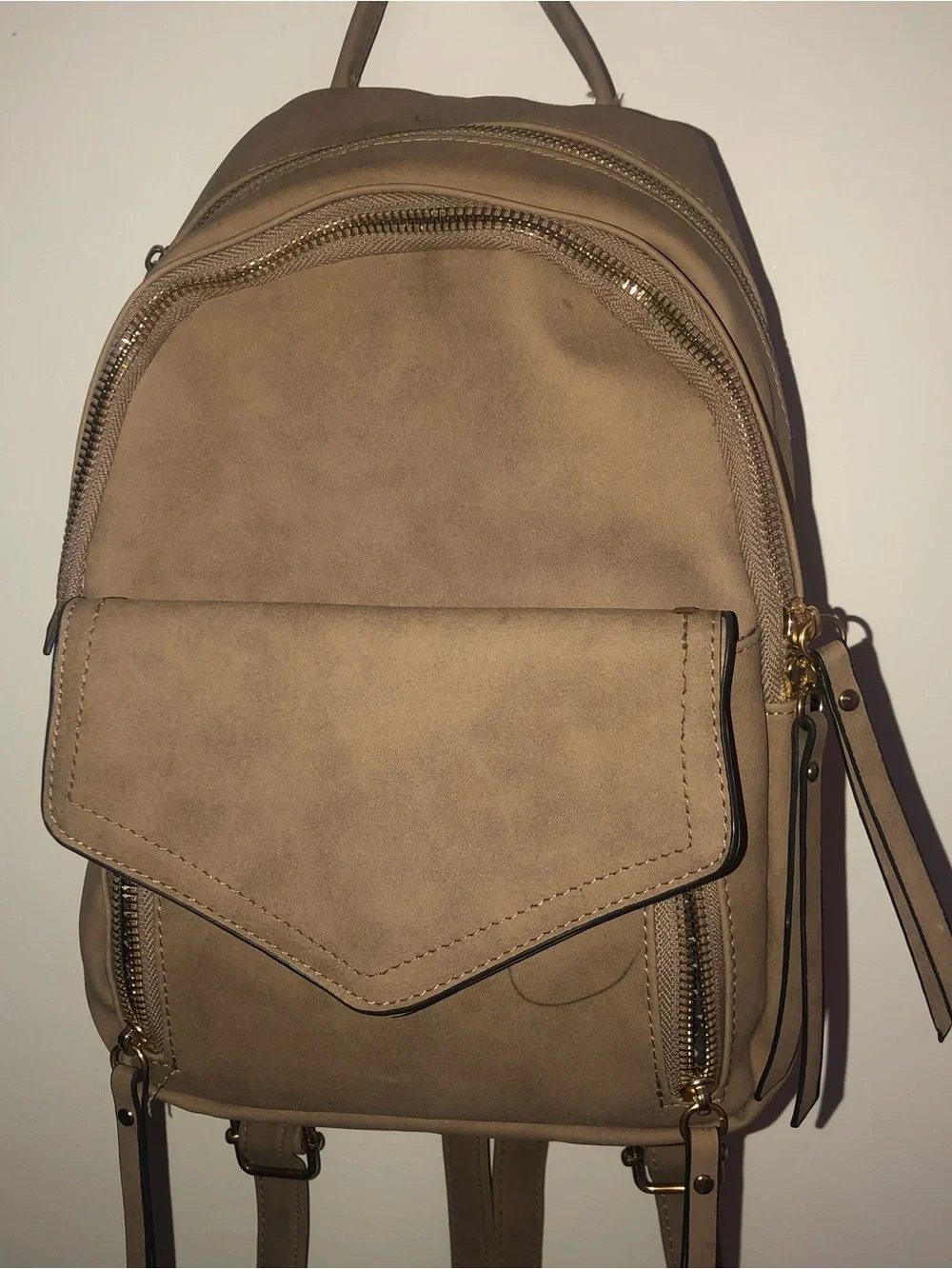 Target Tan Mini Backpack - Picture 1 of 9